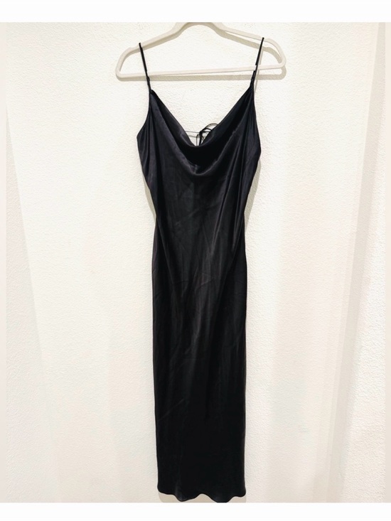Victoria's Secret Other - Vintage 90's Victoria's Secret 100% Silk black Maxi slip Chemise sexy slip dress